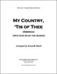 My Country, 'Tis of Thee Orchestra sheet music cover